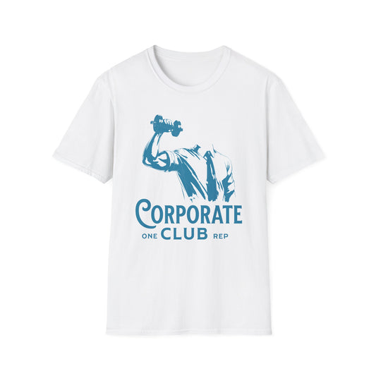 Powerlifting T-Shirt - Corporate 1 Rep Max Club Design