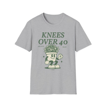 Fit Over 40 Knees Over 40 OK Unisex Softstyle Tee Shirt