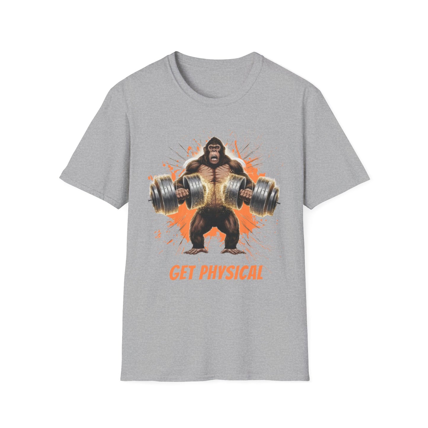 Get Physical Gorilla Wild Animal Fitness T-Shirt