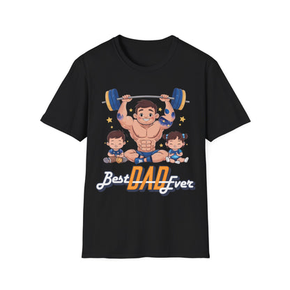 Best Dad Ever Gym T-shirt