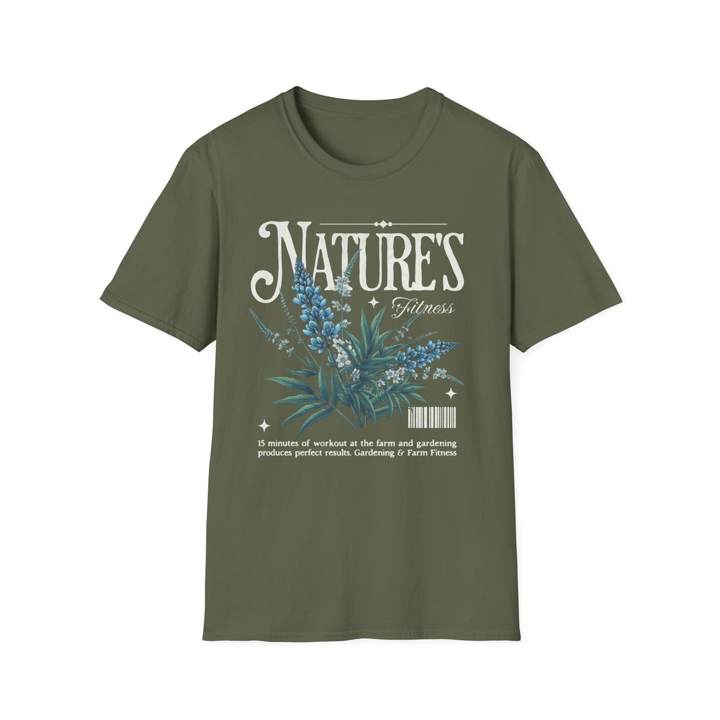 Farm & Gardening Fitness T-Shirt