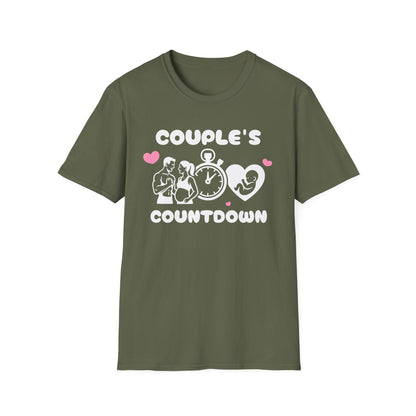 Fitness T-Shirt - Couple's Contraction Count Pre/Postnatal
