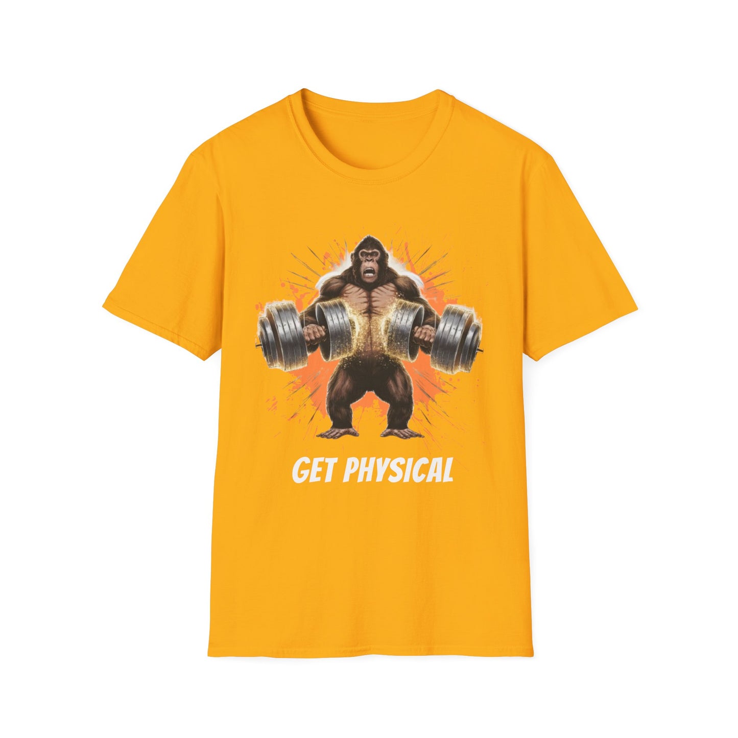 Get Physical Gorilla Wild Animal Fitness T-Shirt