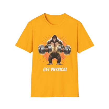 Get Physical Gorilla Wild Animal Fitness T-Shirt