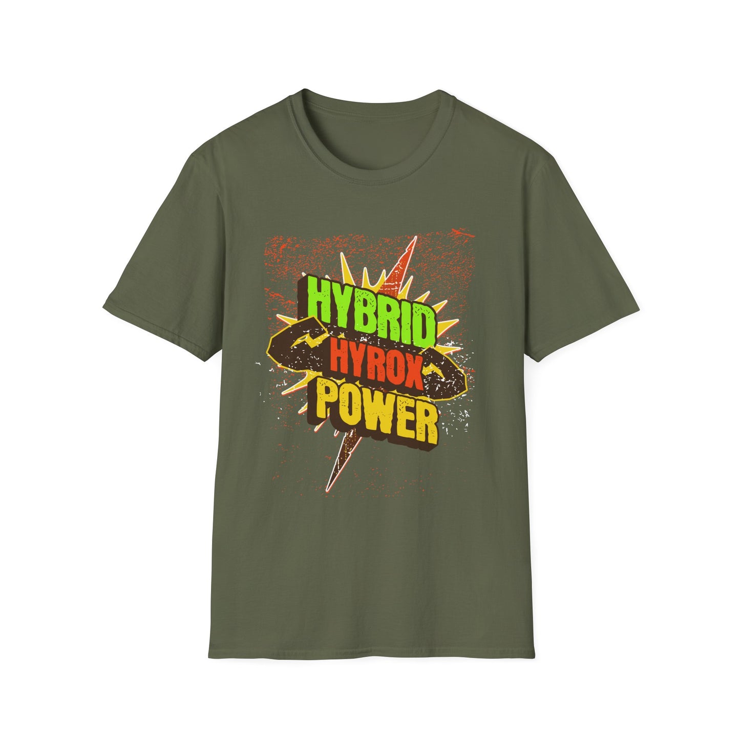 Powerlifting Hyrox - Genz Millenial Fitness T-Shirt