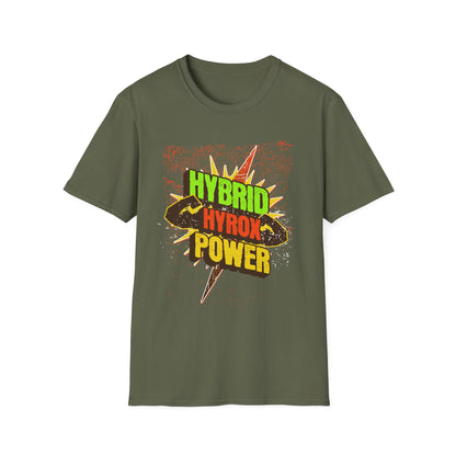 Powerlifting Hyrox - Genz Millenial Fitness T-Shirt