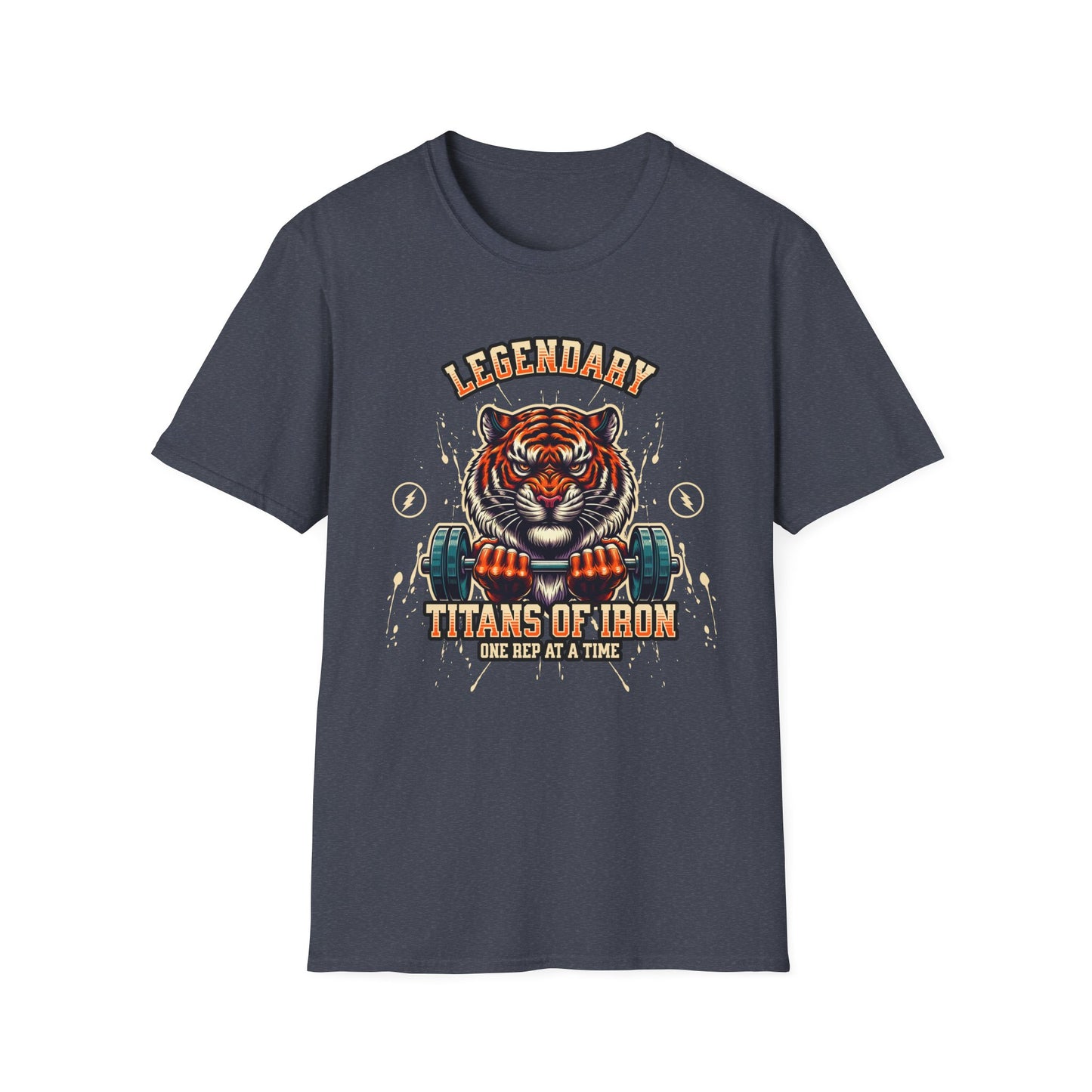 Powerlifting Titans Unisex T-Shirt for Genz Millenials - Fitness Apparel