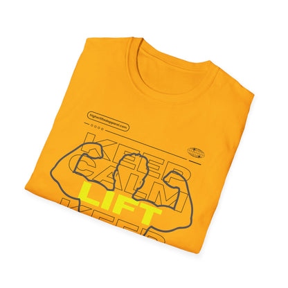 Keep Calm Lift Gym T-Shirt