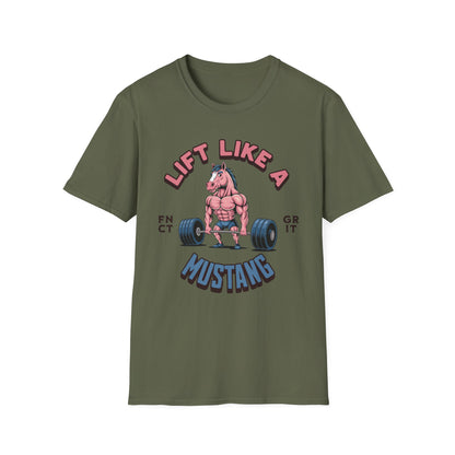 Powerlifting Mustang Functional Grit T-Shirt