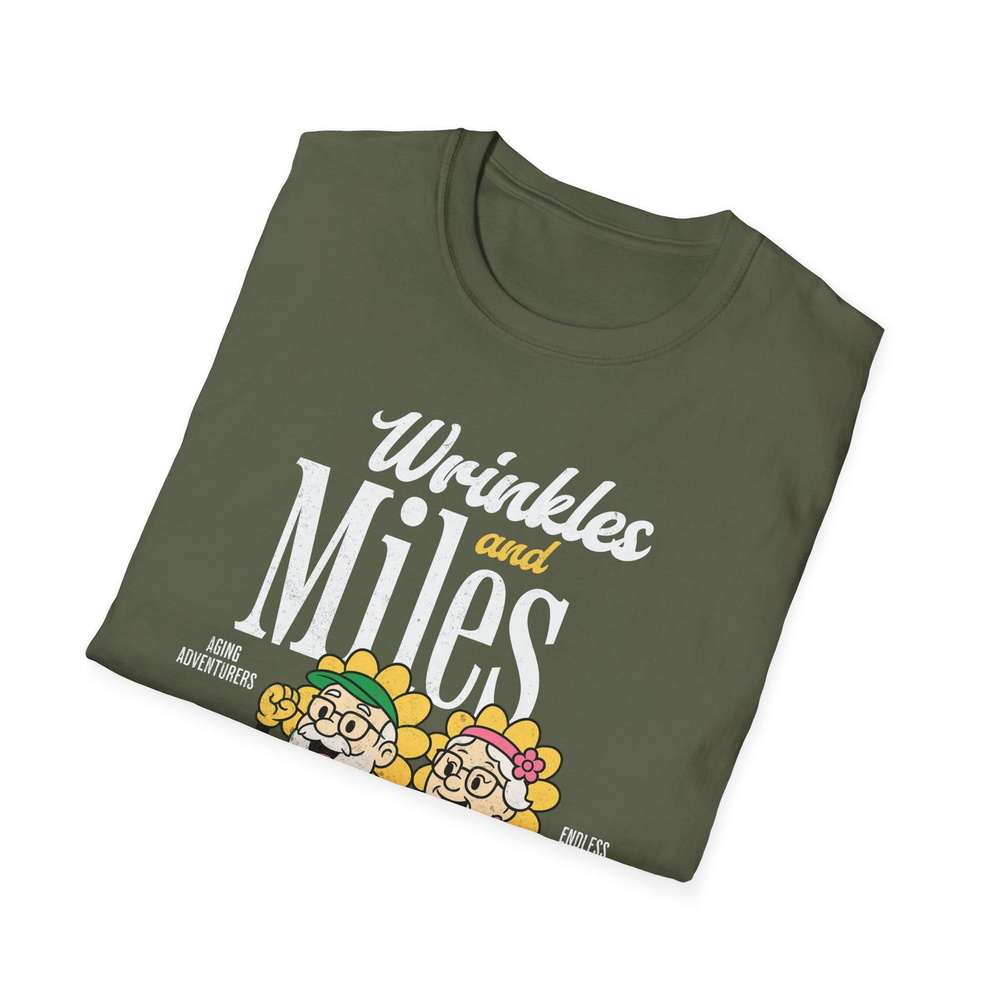 Senior's Mobility Wrinkles & Miles Fitness T-Shirt