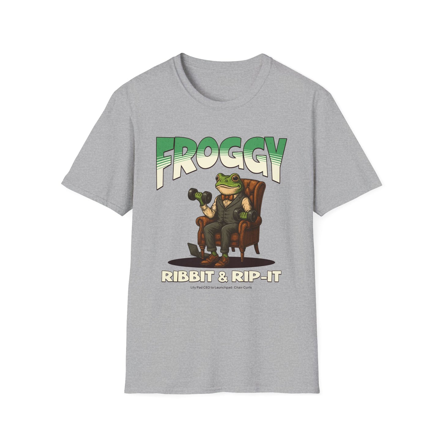 HIIT Froggy Ribbit & Rip It - Corporate Fitness T-Shirt