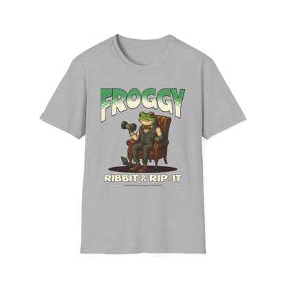 HIIT Froggy Ribbit & Rip It - Corporate Fitness T-Shirt