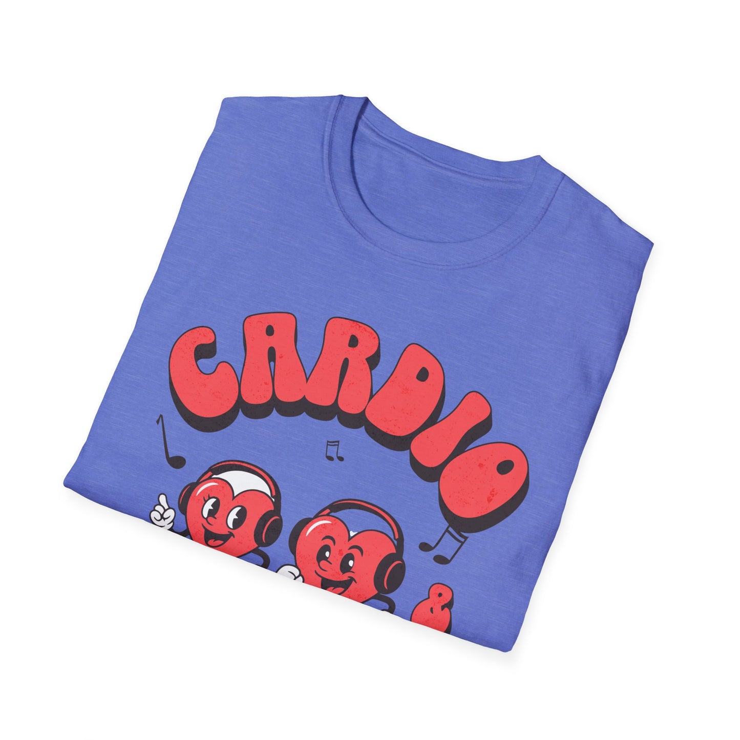 Fitness Running Cardio Karaoke Unisex T-Shirt Fit-over 40 Couples