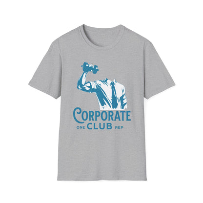 Powerlifting T-Shirt - Corporate 1 Rep Max Club Design