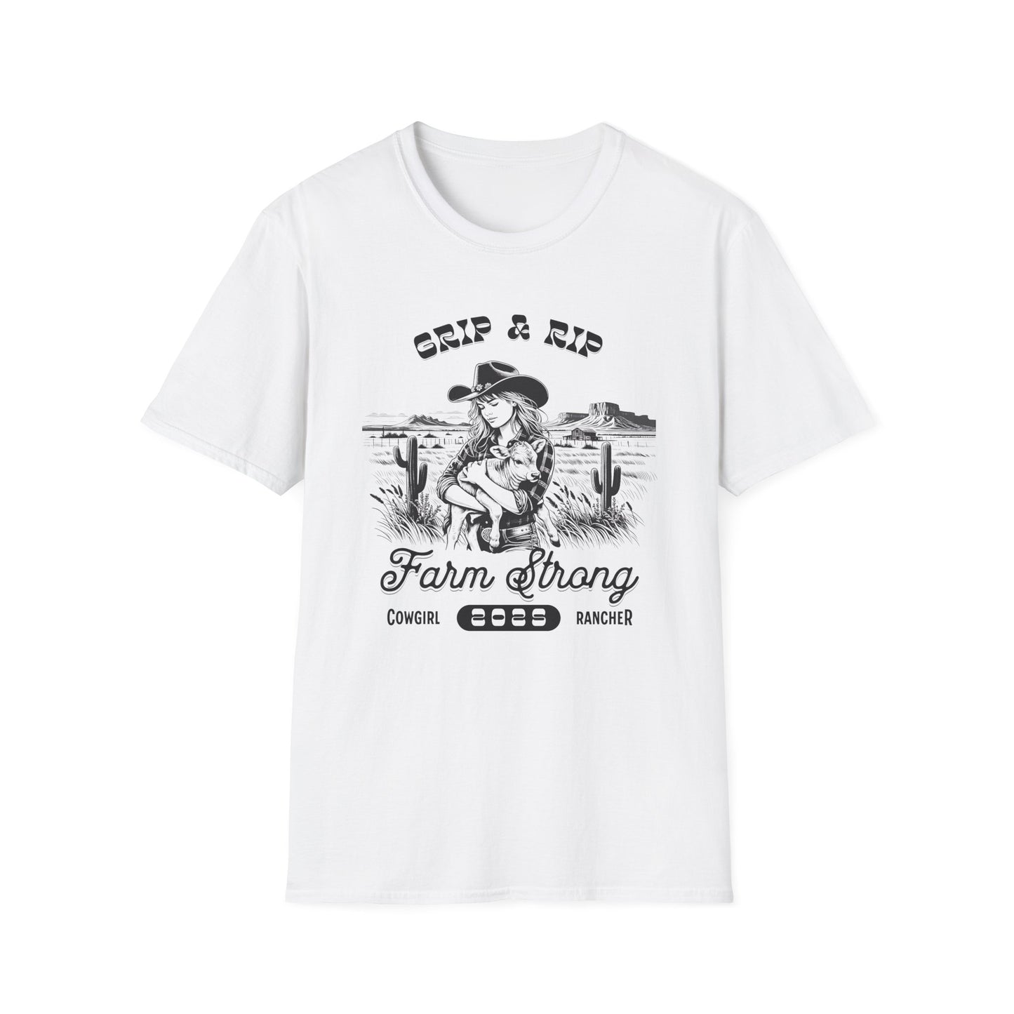 Rural Fitness T-Shirt - Grip-n-Rip Design