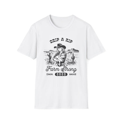 Rural Fitness T-Shirt - Grip-n-Rip Design