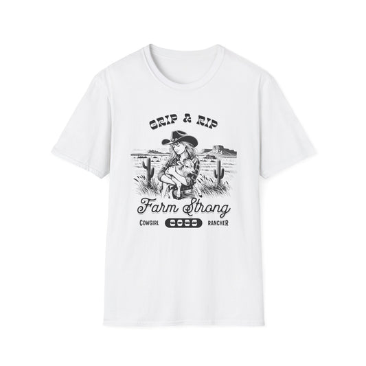 Rural Fitness T-Shirt - Grip-n-Rip Design