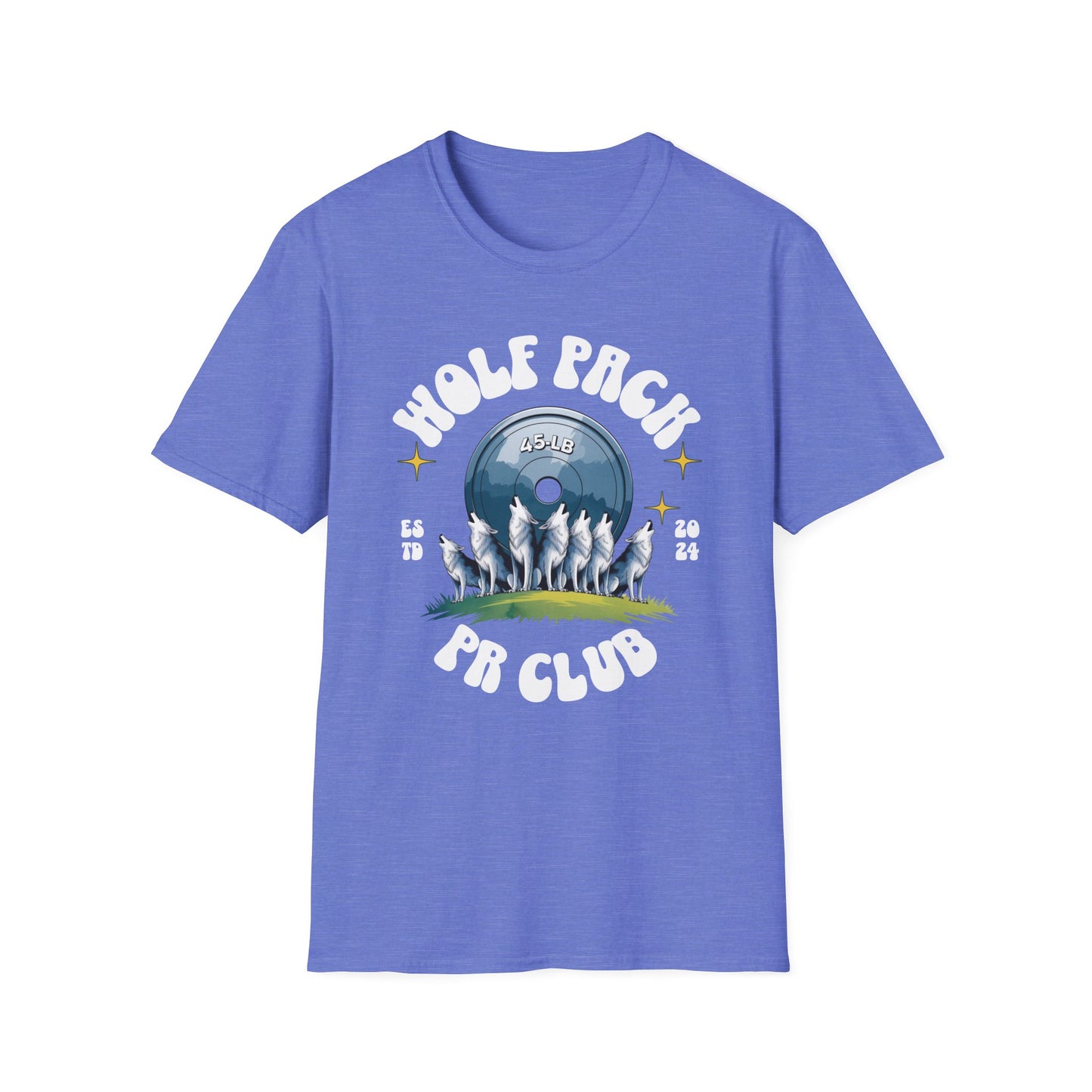 Powerlifting Wolf Pack T-Shirt - Genz Millenial Streetwear