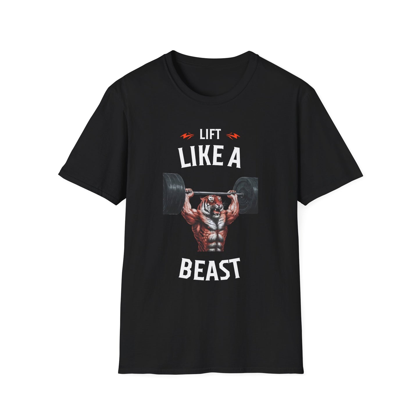 Like a Beast Gym Tiger T-Shirt
