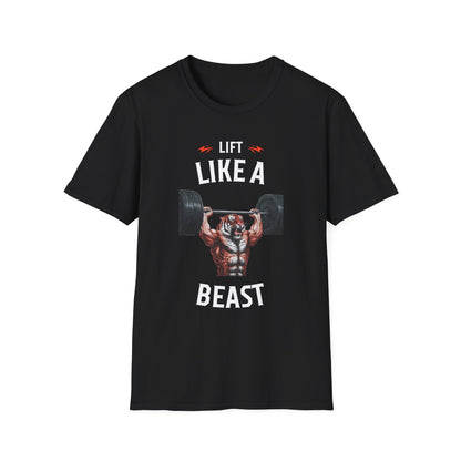 Like a Beast Gym Tiger T-Shirt