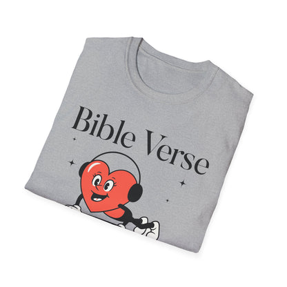Faith-Based Fitness T-Shirt - Bible Verse Burpees