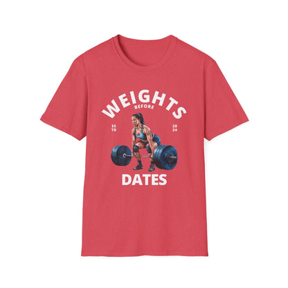 Weights Before Dates Gym T-Shirt