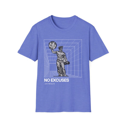 No Excuses Just Results Gym T-shirt