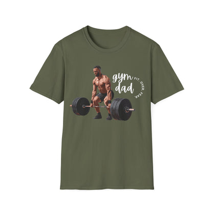 Gym Dad Fit Over Fear Gym T-shirt