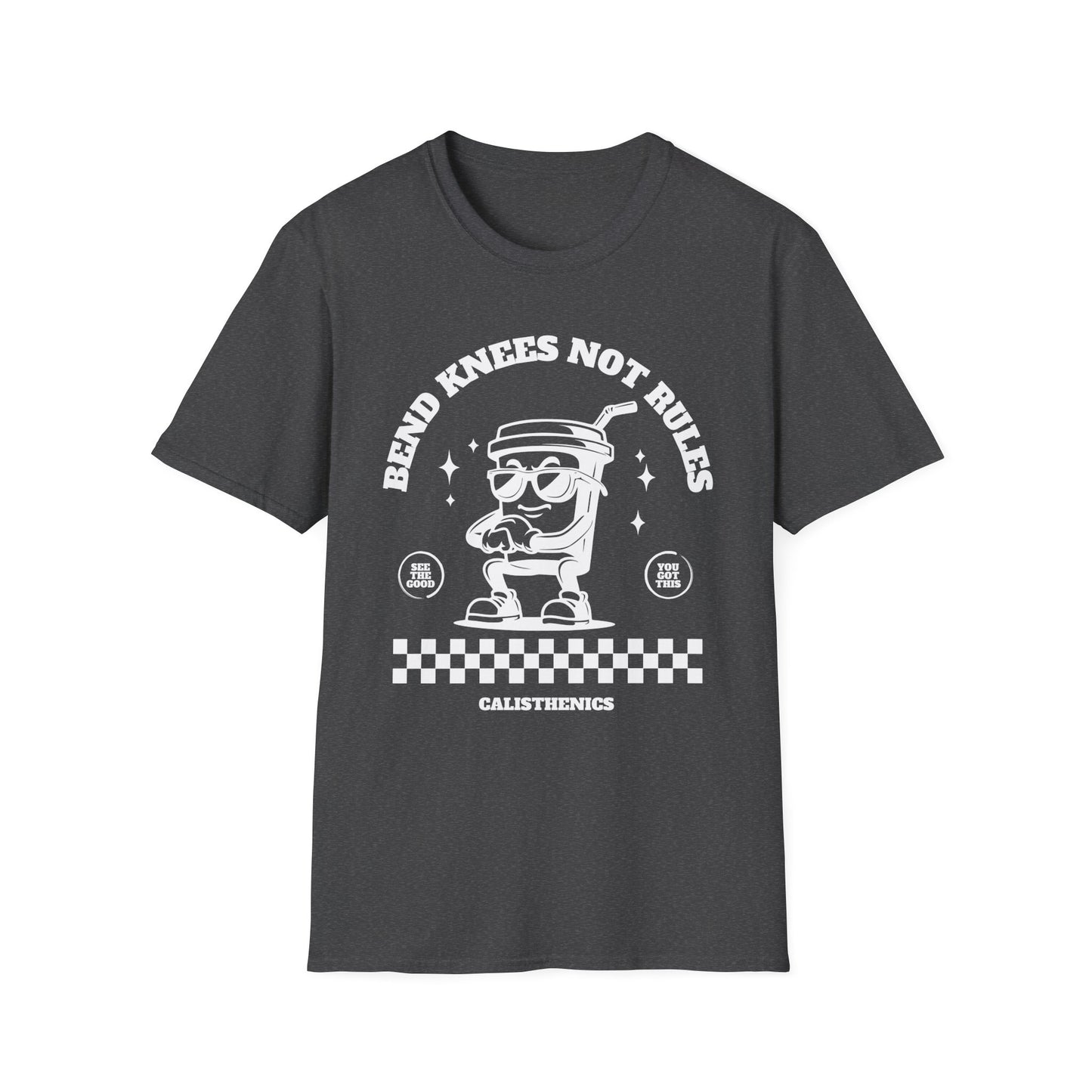 Faith-Based Calisthenics T-Shirt - Fit-over 40 Aging in Reverse Design