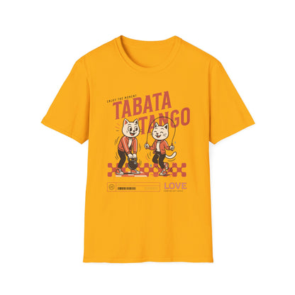 HIIT Tabata Tango Couples Fitness T-Shirt