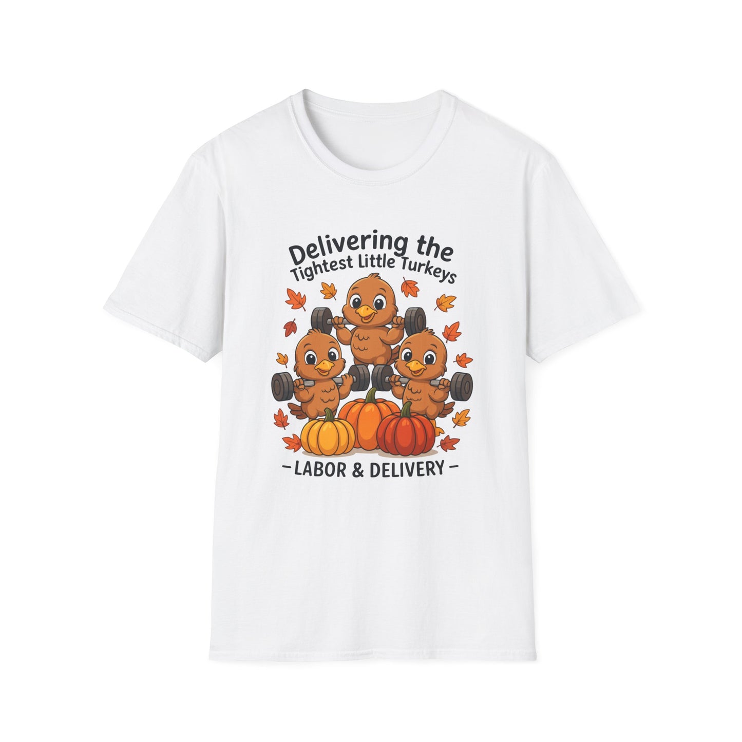 Delivering Tightest Little Turkeys Fall Fitness T-shirt