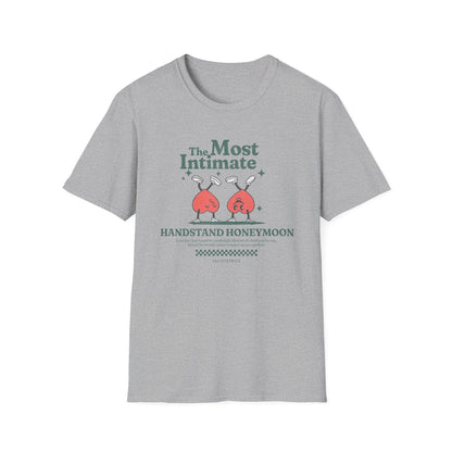 Couples Fitness T-Shirt - Calisthenics Handstand Honeymoon