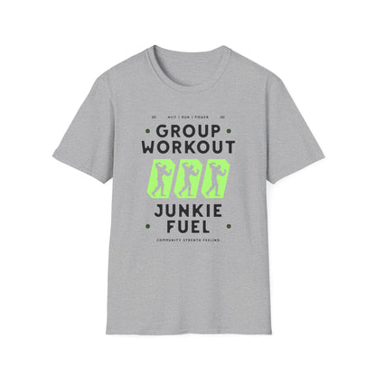 HIIT Group Junkie Fuel - Genz Millenial T-Shirt