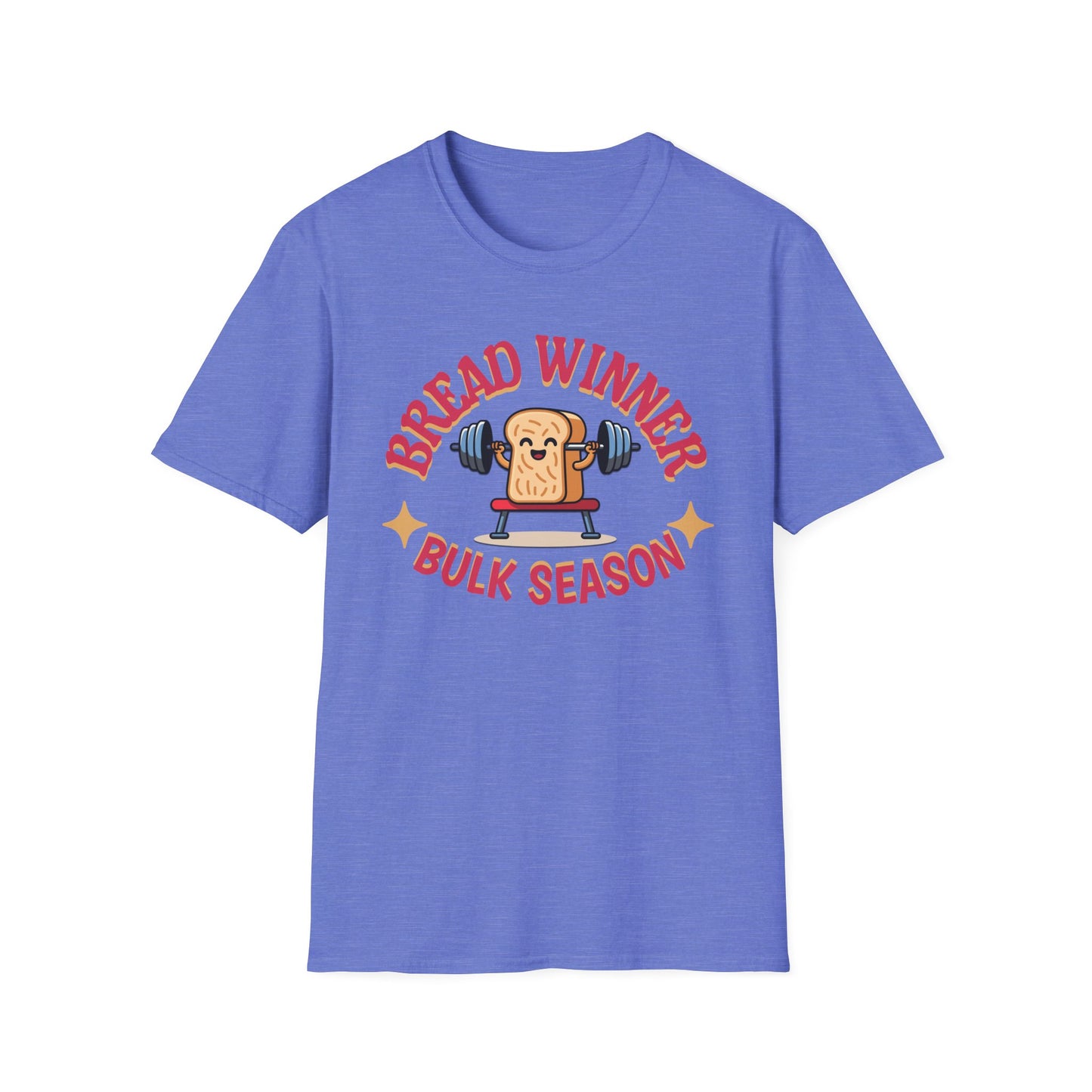 Powerlifting Humour Bread Winner Unisex T-Shirt - Genz Millenial Fitness Apparel