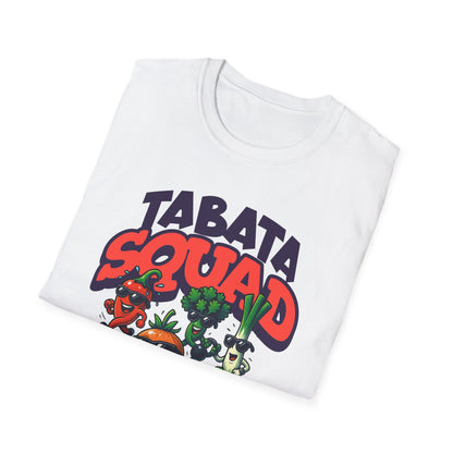 HIIT Tabata Foodie Squad Genz Millenial T-Shirt