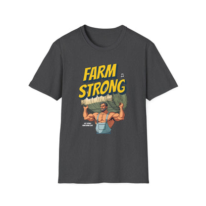 Powerlifting Rural Farm Strong T-Shirt