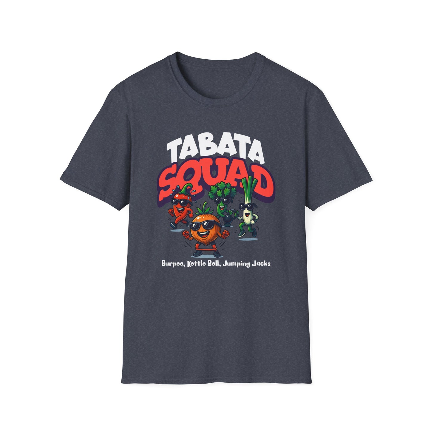 HIIT Tabata Foodie Squad Genz Millenial T-Shirt