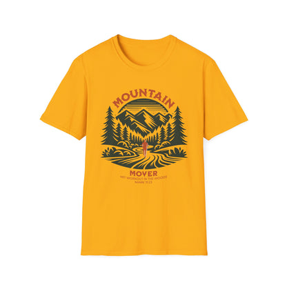 Faith-Based Outdoors T-Shirt - Mountain Mover Design