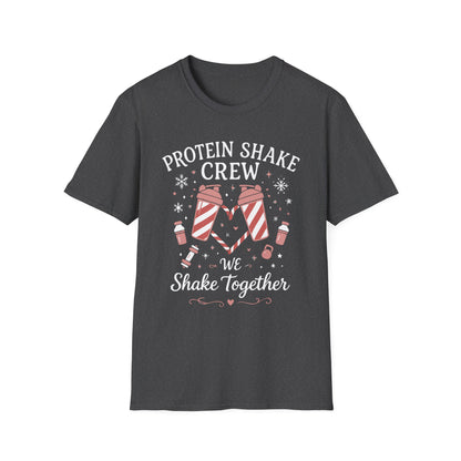 We Protein Shake Together Christmas Fitness T-shirt