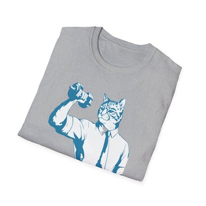 Unisex T-Shirt Powerlifting Corporate Cats 1 Rep Max Club