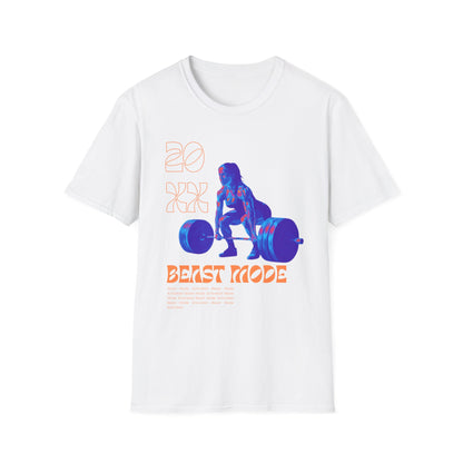 20XX Beast Mode Lady Gym T-Shirt