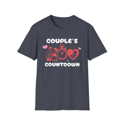 Fitness T-Shirt - Couple's Contraction Count Pre/Postnatal