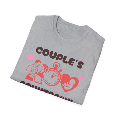 Fitness T-Shirt - Couple's Contraction Count Pre/Postnatal