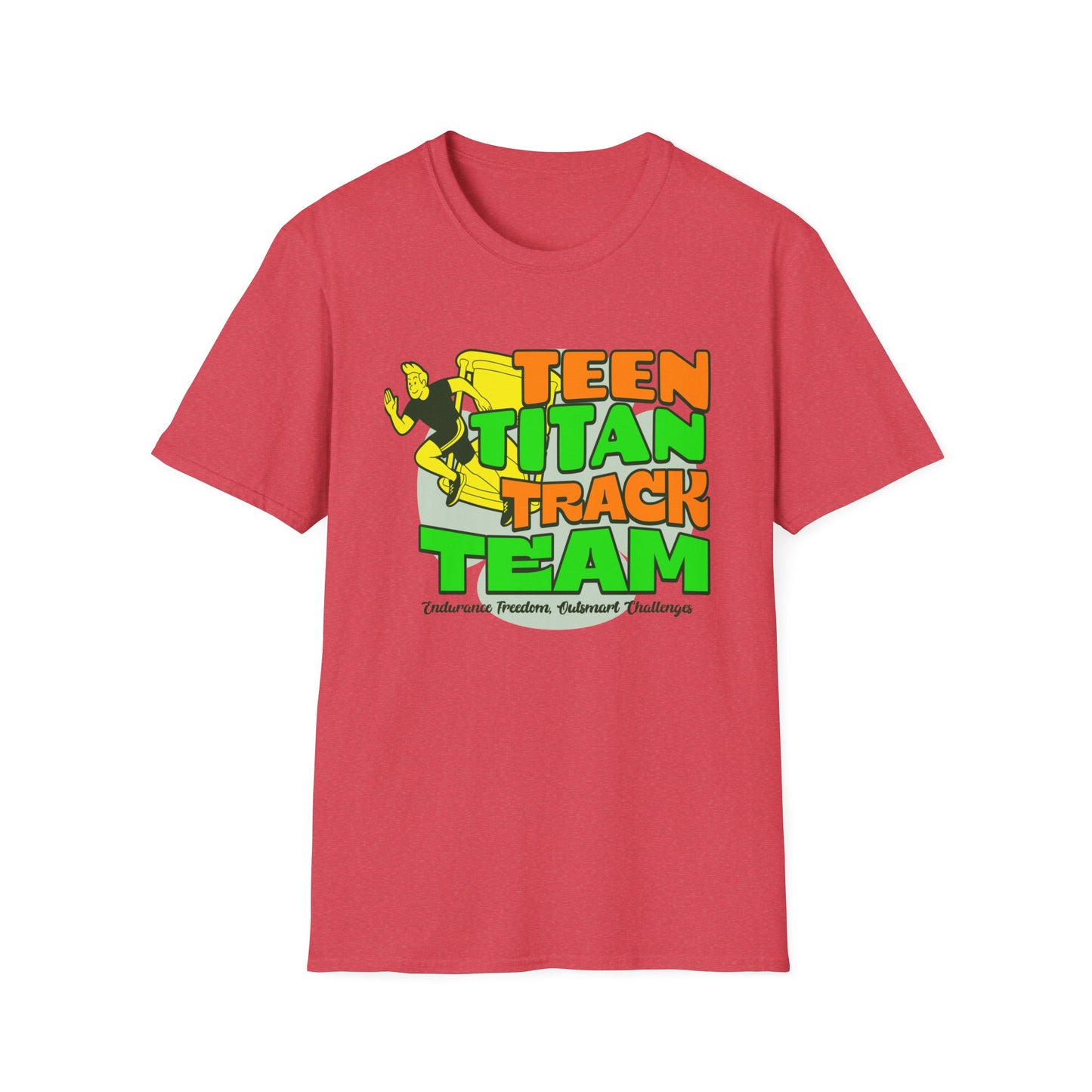 Running Teen Titan Track Team - Genz Millenial T-Shirt