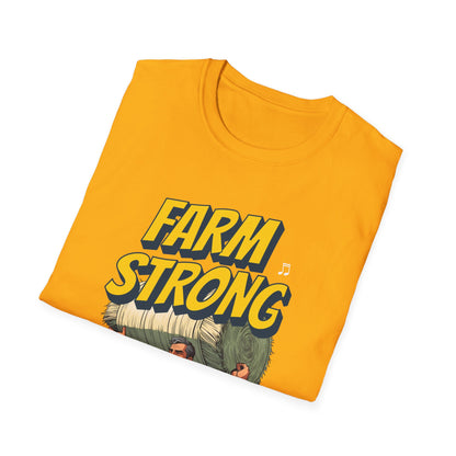 Powerlifting Rural Farm Strong T-Shirt