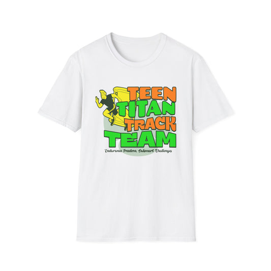 Running Teen Titan Track Team - Genz Millenial T-Shirt