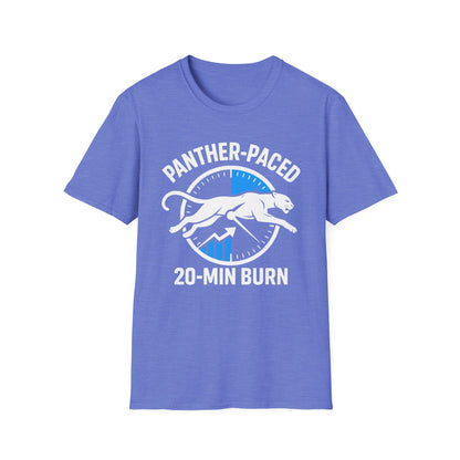 HIIT Panther Paced 20min Burn Unisex T-Shirt - Corporate Fitness Apparel