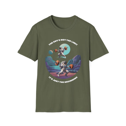 Sky is Not the Limit Gym T-Shirt
