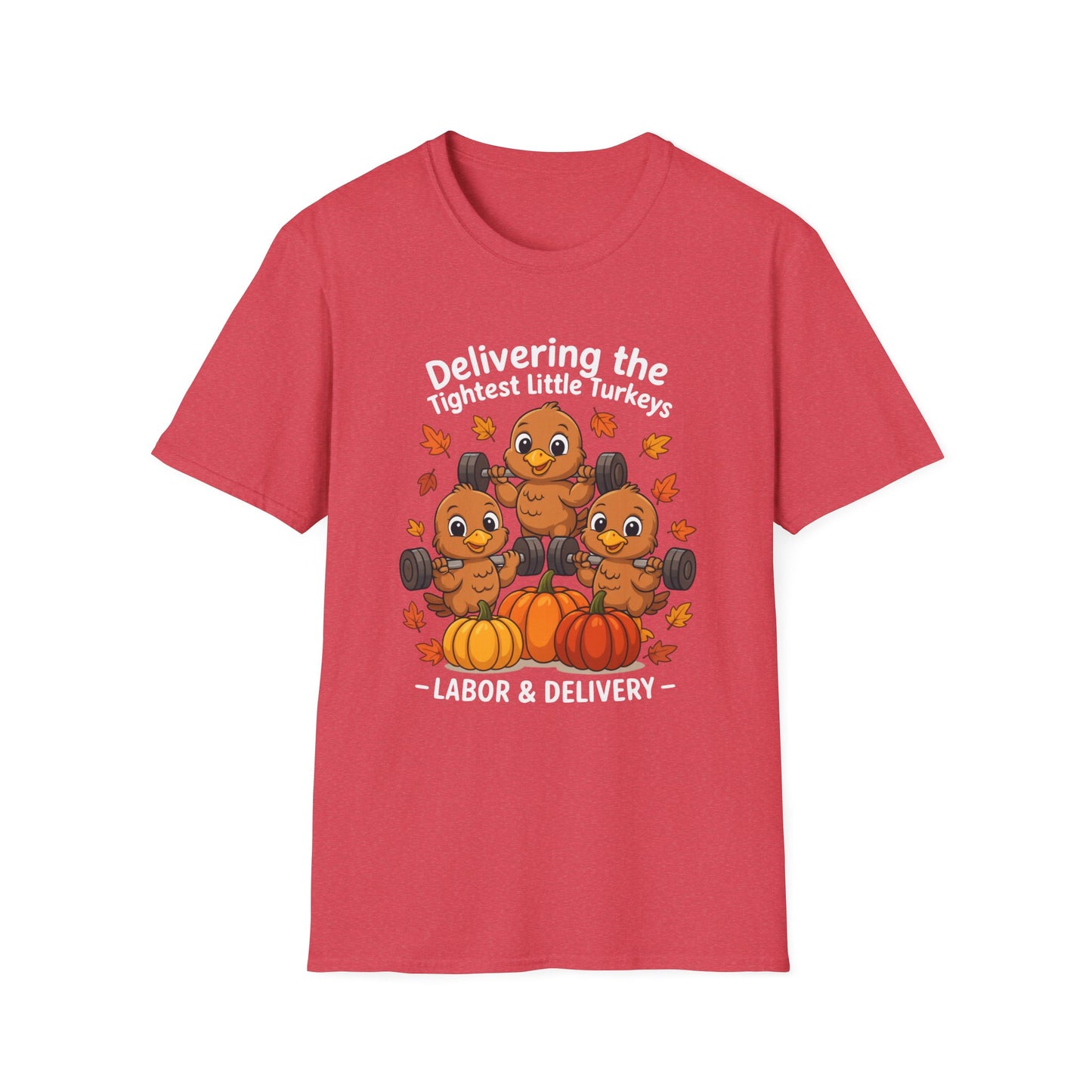 Delivering Tightest Little Turkeys Fall Fitness T-shirt