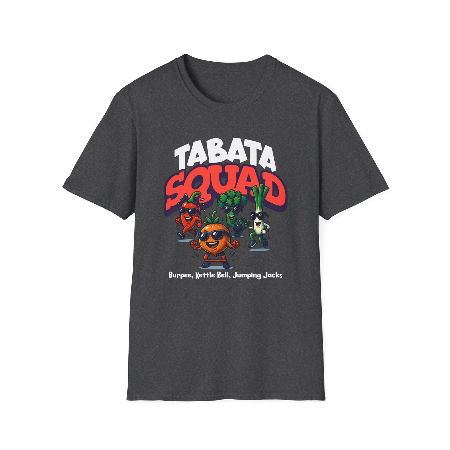 HIIT Tabata Foodie Squad Genz Millenial T-Shirt